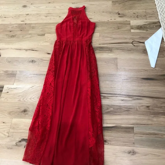 Express | Dresses | Formal Red Dress | Poshmark